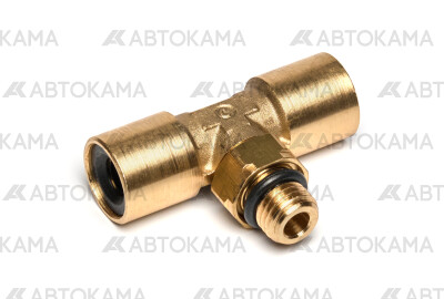 Фитинг металлический тройной горизонт.10хМ12х10 (CAMOZZI)