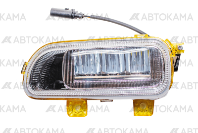 Фара противотуманная для КАМАЗ-5490, MERCEDES AXOR 2004, LED, ан. A9408200056 лев