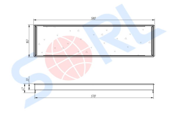 Фильтр воздушный салона MB (E933LI01) SORL