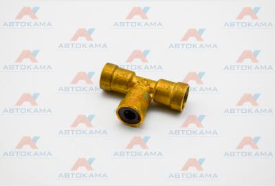 Фитинг металлический тройной 6х6х6 (CAMOZZI)