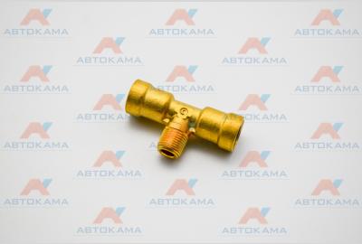 Фитинг металлический тройной 6хМ10кх6 (CAMOZZI)