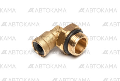 Фитинг металлический угловой М22х10 (CAMOZZI)