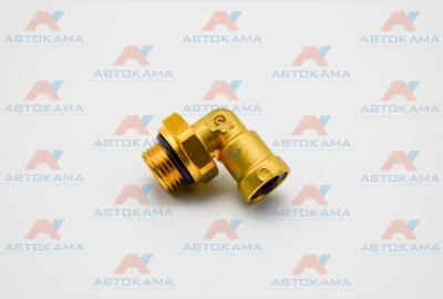 Фитинг металлический угловой М16х8 (CAMOZZI)