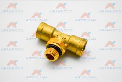 Фитинг металлический тройной 12хМ16х12 (CAMOZZI)