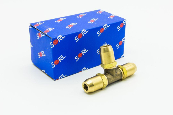 Фитинг металлический тройной d10*1.5 d10*1.5 d10*1.5 (870100703) SORL
